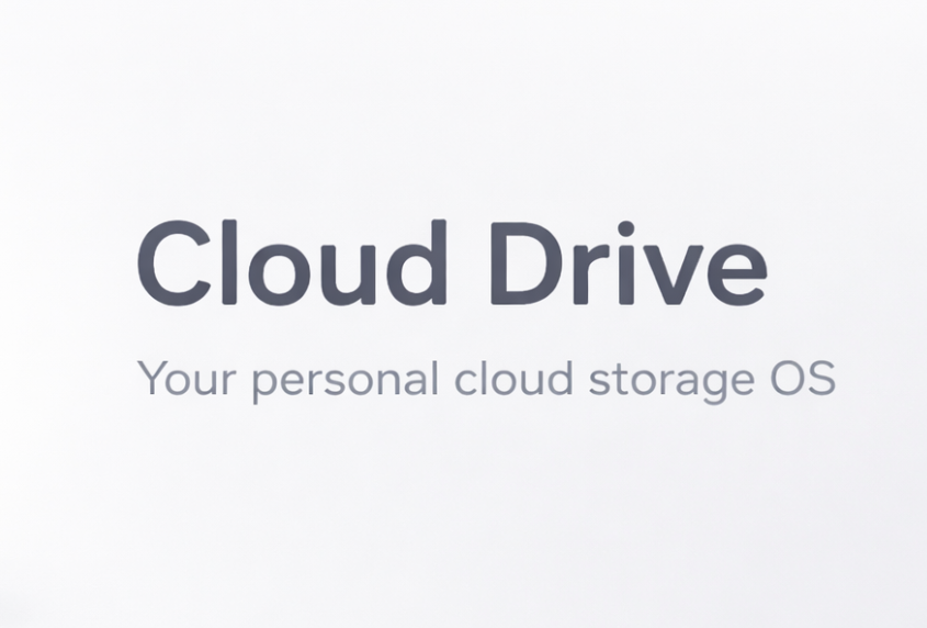 Cloud Drive project preview